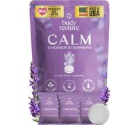 Body Restore Bath Bombs Aromatherapy 15 Pack Relaxation Gifts for Women and Men Stress Relief and Luxury Self Care Lavender Scent