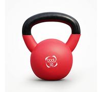 Body Revolution Kettlebell en néoprène - Kettlebells en fonte avec revêtement en caoutchouc (2 kg à 24 kg), 10 kg