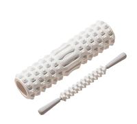 Body Roller Muscles Deep Tissue - Durablee EVA Cylinder, Structured Pressure Relief Design, Smooth Rotation Massage Aid | Effective Training Recovery Accessory, Unisexe Performance Equipment
