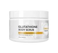Body Scrub - 250g Gentle Smooth Cleanser | Brightening Skin Exfoliators with Deep Moisturizing Formula, Smoothing Body Polished for Sensitive Dry Skin, Hand, Leg, Back, Home Travel