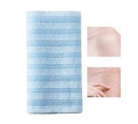 Body Scrub Cloth - - Serviette extra longue pour le corps et le dos en caoutchouc, nettoyage, massage, mousse, douche, bain, spa à la maison pour hommes et femmes adultes