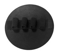 Body Scrubber, Exfoliatings Bath Tool, Soft Massage Cleaner for Deep Cleansing, Dead Skin Remover Gentle Scrubber, Perfect for Shower Spa Gym Travel Bathtub Use, 13.5x13.5cm Black