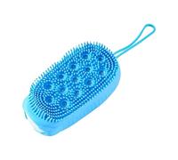 Body Scrubber - Scrubber Shower Scrub Brush | Soft Skin Cleansing Brush | Double-Side Massage Bath Scrubber For Travel Home Use | Silicone Body Scrubber Double-side Soft Cleaning Exfoliation Massage