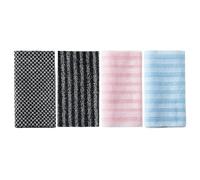 Body Scrubber Towel Set - Double Sided Shower Washcloths, Long Back Scrubber Bath Cloth for Deep Skin Cleansing Use, Bath Towel Set for Men Women Use, Personal Care Baths Accessories
