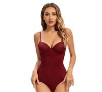 Body Sculptant Femme Body Shapers Femmes Corset Shaper Minceur Shapewear Lingerie Une pièce Sous-Vêtement Corsets Femme Vêtements(Winered,L)