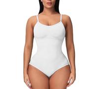Body Sculptant Femmes Gainant Bodysuit Amincissante String Ventre Plat Minceur Shapewear Dos Nu Invisible Sous-Vêtements Sans Couture Body Shaper Body Body Manche Longue Femme Ceinture Corset