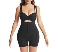 Body Sculptant pour Femme Body Gainant Ventre Plat Taille Haute Compression Ferme Fajas Buste Ouvert Taille Grande avec Dentelle Body Gainant Femme Ventre Plat Sculptant Minceur Invisible Shapewear