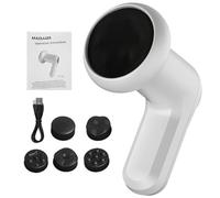 Body Sculpting Massager, Cellulite Massager, Adjustable Speeds Cordless Relaxation Tool with 5 Heads for Women, Home, Gym, Travel, 5.91x5.51 Inches, 1200mAh, ABS Material