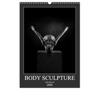 BODY SCULPTURE (Wandkalender 2026 DIN A3 hoch), CALVENDO Monatskalender: Fraulicher Akt als Skulptur dargestellt