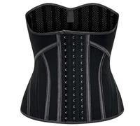 Body shaper, Ceinture amincissante, ceinture de fitness, silhouette en sablier, ceinture de maintien en latex, protection de la taille pendant l'exercice(Black,3X-Large)