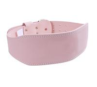 Body shaper, Ceinture de maintien du ventre, ceinture de fitness, trois couches de cuir de vache, durable, for couples, femmes et hommes(Pink,S)