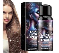 Body Shimmer, Laque à paillettes,Spray corporel à paillettes pour le visage | Spray pailleté multifonctionnel pour cheveux et corps, paillettes capillaires rayonnantes pour scènes, danses, Fest