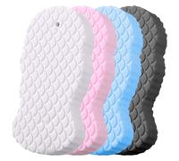 Body Shower Sponge - Body Wash Sponges, 4 pièces Scrubbing Cleaning Scrubber for Friends Adults Women Girls Men Family Kids Wife Daughter