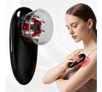 Body Smart Machine de grattage 3 en 1 pour éliminer la cellulite, sculpteur de corps adapté pour le visage, les jambes, l'abdomen, les bras, soulage les tensions musculaires et raffermit la peau (noir
