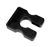 Body Solid 2.5lb Weight Stack Adapter Plate (WSA2.5) - Add More Resistance to Your Weight Machines for Improved Results - Black