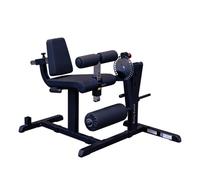 Body-Solid Banc à Extension et Curl pour Jambes GCEC 340B Solidité Verstilité Securité. Machne à Jambes Assis et Allongé avec Cam Poids Max de Charge 250Kg