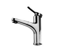 Body Sort Out Basin Robinets Modern Simple Hot Cold Water Tap Deck Mousthed Tap Single Handle Singe Mabeur Bathroom Accessory Easy Installation (Gray) LWX