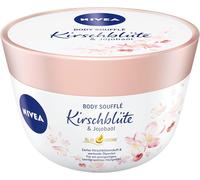 Body Soufflé Fleur De Cerisier & Huile De Jojoba (200 Ml), Soin Du Corps Pour 24h Hydratant, Lotion Pour Peaux Sèches Et Très Sèches