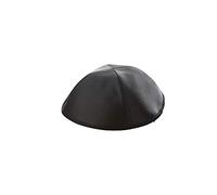 Body-soul-n-spirit - décoration murale 1 Kippa en Satin Noire yarmoulke Ethnique juive Israël Couvre-Chef traditionel