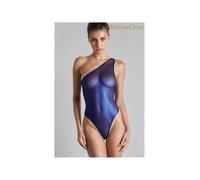 Body String Asymétrique Blue Angel Tulle Bleu