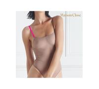 Body String Corps à Corps Taupe & Rose Fluo