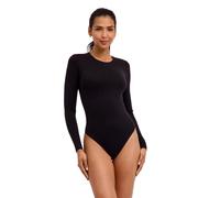 Body string en coton femme Falke Timeless Noir XS