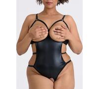 Body string ouvert Fierce wetlook noir GT