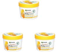 Body Superfood - Crème Corps Nutri-Éclat - Vitamine C & Mangue - 48h D'hydratation - 97% D'ingrédients D'origine Naturelle - Pour Tous Types De Peaux - 380 Ml (Lot De 3)