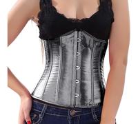 Body tendance pour toutes les saisons. Fermeture à crochet. Parfait pour les célébrations. S'adapte bien aux jeans pour un festin flatteur, gris, M