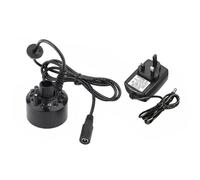 BODYA 12 LED Lumière DC 24 V Brumisateur Ultrasonique Fogger Fontaine à Eau Bassin Atomiseur DIY avec Adaptateur d'alimentation