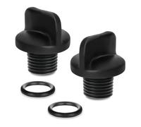 BODYA 2 pièces de bouchons de tuyau de pompe de piscine - Bouchons de vidange de spa et de chauffe-piscine avec joints toriques de remplacement compatibles avec les pompes de filtration et systèmes de