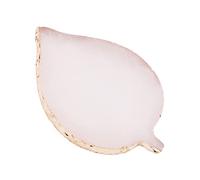 BODYA Feuille en Forme de Résine Nail Art Palette Gel Vernis Couleur Mélange Palette Nail Dessin Peinture Plaque Présentoir DIY Manucure Outil pour peindre, Placer des Choses, Faire des Ongles