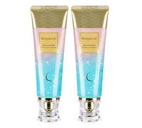BodyAccel Dentifrice Blanchissant à la Niacinamide - Élimination Intense des Taches, Soin Doux Naturel, Haleine Fraîche, Goût Pêche, Santé des Gencives (2 Tube)