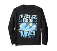 Bodyboard Bodyboarder Just Here for The Waves Manche Longue