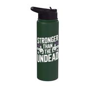 Bodybuilder drôle de vampire Stainless Steel Insulated Water Bottle