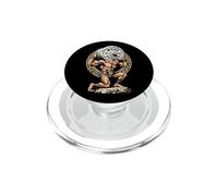 Bodybuilder Gr od Gym Travaillez Plus Fort, Entraînement Musculaire Amusant PopSockets PopGrip pour MagSafe