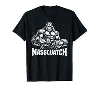 Bodybuilder Massquatch Bigfoot Bodybuilding Amusant T-Shirt