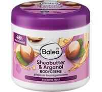 Bodycreme Sheabutter & Arganöl, 500 ml - Marque DM Allemagne - Compatible avec balea - Crème corporelle Beurre de karité et huile d’argan, 500 ml