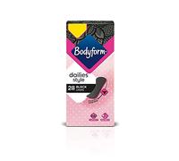 Bodyform Dailies Lot de 28 protège-slips normaux Noir