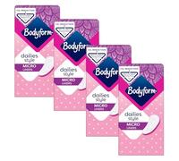 Bodyform Lot de 4 protège-slips Micro 22 par paquet