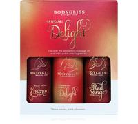 BodyGliss Sensual Delight Travel Edition huile de massage à base de silicone coffret cadeau 3x50 ml