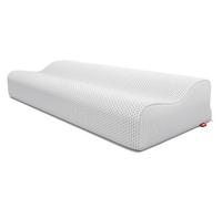 Bodyguard bett1 Oreiller Ergonomique (Oreiller Cervical, soulagement des épaules et de la Nuque, Deux Niveaux de Soutien, Mousse Haute résilience, Housse Lavable à 60 °C)