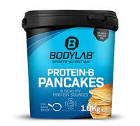 Bodylab24 Protein Pancake Mix Protein-6 Pancakes Double Chocolat 1kg, poudre pour crêpes avec presque 60% de protéines, poudre de protéines multicomposantes