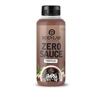 Bodylab24 Zero Sauce Teriyaki 265ml, pauvre en calories, seulement 3-9 kcal par portion de 15g, réduite en graisses et en sucres, parfaite pour affiner les plats