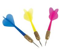 Bodyline Ensemble de Trois fléchettes en Plastique, Poids 10 grammes, Pointe en Acier