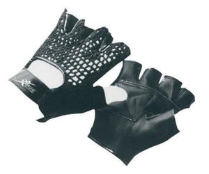 Bodyline Gants en Maille avec Paume en Cuir pour Les Exercices de Musculation
