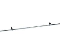 BODYLINE Haltère Pour PoidS En Acier Chromé Argent Fermeture À Ressort 150 Cm