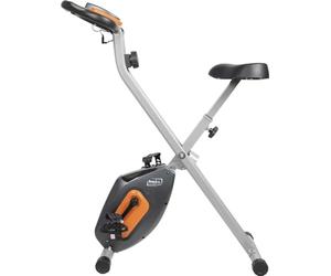 Bodyline Vélo pliable avec caméra X-Bike Star peu encombrant - régulateur d'effort jusqu'à 8 niveaux - ordinateur numérique multifonctionnel - fitness à domicile - Certifié CE et EN957