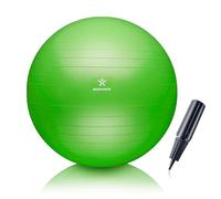 BODYMATE Ballon Fitness + Pompe Incluse + E-Book Gratuit Lime-Green 85cm