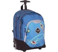 Sac à dos à roulettes objectif lune bleu TU